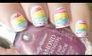 Rainbow Spun Sugar Nails!