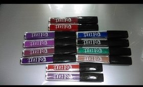 Nero Cosmetics Lip Vinyl  ~ Swatches & Review