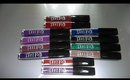 Nero Cosmetics Lip Vinyl  ~ Swatches & Review