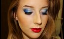 Fourth of July Makeup Tutorial | Urban Decay Electric Palette