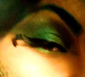 green with brown and a heavy liner for my Medusa eyes 