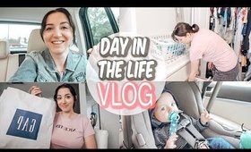 DAY IN THE LIFE OF A STAY AT HOME MOM 2019 | SHOPPING HAUL AND BABY LAUNDRY | DIANA SUSMA
