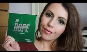 GREEN EYES! - MAKEUP OBSESSION SO DOPE PALETTE, SWATCHES & TUTORIAL