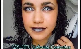 GRWM- Xplosive Cosmetics Rock Star Collection!