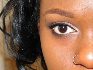 I plan to wear this look in two weeks for the bday din din. Yes, planning ahead! =D - All colors used are from Bare Minerals