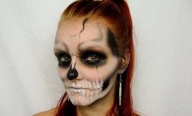 Halloween Lady GaGa Rick Genest Inspired Skull Makeup | Phee's Makeup Tips