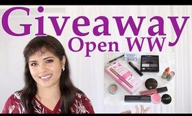 Mid-Year Makeup Giveaway 2018: Open Worldwide