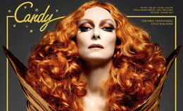 Tilda Swinton Covers Candy Magazine