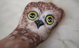 Hand Art: Owl