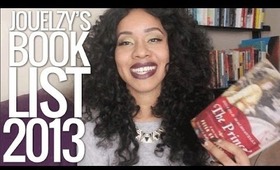 Jouelzy's Book List 2013