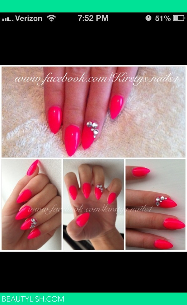 55 Neon Pink Nails For Electrifying Nails That Stand Out, 43% OFF