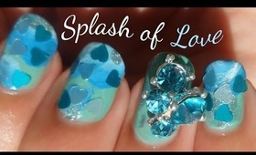 Splash of Love Nails ♥