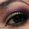 Green and Purple Smoky Eye