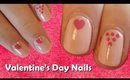 #2 Easy Nail Art for Valentine’s Day Guide ♥ Easy Valentine’s Day Nail Art Design