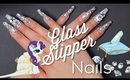 Glass Slipper Bridal Nails | BellaGemaNails