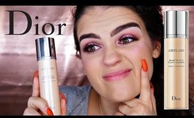 DIOR Airflash Foundation Review #foundationfriday