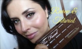 Too Faced CHOCOLATE BAR Review & Makeup Tutorial