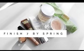 Finish 7 by Spring 2019 | rolling out that project pan!