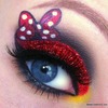 Minnie Mouse makeup