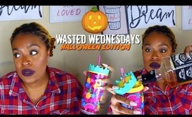 WASTED WEDNESDAYS | HALLOWEEN EDITION | KETO PEACH ARNOLD PALMER COCKTAIL