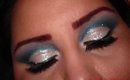 Navy and Silver Makeup Tutorial