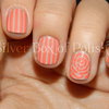 Striped and Floral Nails
