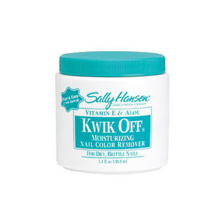 Sally Hansen Kwik Off Moisturizing Nail Color Remover For Dry, Brittle Nails