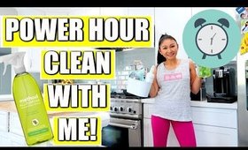 Clean With Me: Power Hour Speed Cleaning