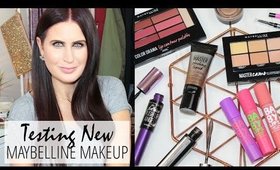 Testing Out New Drugstore Makeup - Maybelline Full Face Chit Chat!
