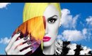 Gwen Stefani- Baby Don't Lie Album Art Inspired Nailart | TUTORIAL