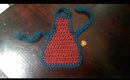 Crochet Soap Bottle Apron