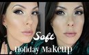 Soft Holiday Party Makeup, Classy Office Party Look