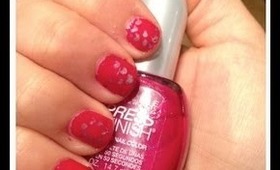 Valentines Day Nail Art: L-O-V-E