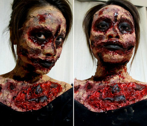 I AM Zombie, find the tutorial at http://forluminusskin.com