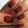 Spiderweb French Nails