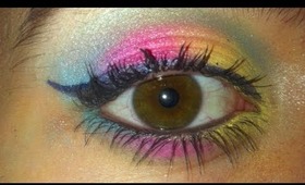 Yellow, Pink and Blue Tutorial