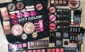 Huge City Color Cosmetics Haul