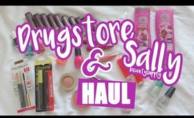 Drugstore & Sally HAUL | Lippies 💅 Nail Polish & More