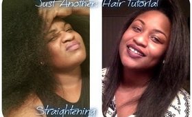 Just Another: Hair Tutorial I Straightening