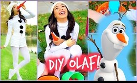 DIY Olaf - Frozen Halloween Costume! Easy and Affordable!