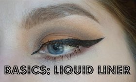 BACK TO BASICS: Liquid Liner | tips & tricks