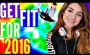FITNESS ROUTINE | Achieve your FITNESS GOALS IN 2016| Lose weight FAST+ QUICK!!