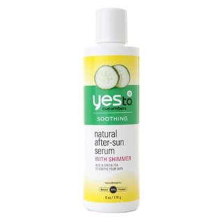 Yes To Cucumbers Natural After-Sun Serum with Shimmer