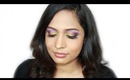 Exotic Purple Orange & Yellow Arabic Makeup :  Collab With SeemaK12008