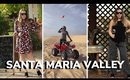 SANTA MARIA VALLEY VLOG ☀️🍇🐿️ ATV, LUFFA FARM, WINE TASTING, BBQ FEAST, LOCAL BEER