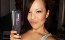 Wet To Straight Hair! Remington Wet To Straight Flat Iron Review and Demo!