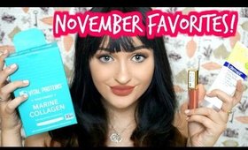 November Favorites | Beauty, Skincare, and BRAND NEW CHANNEL?! | Rosa Klochkov