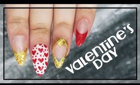 Valentine's Day nail art