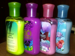 Coconut Lime Breeze, Rio Rumberry, Paris Amour, Carried Away