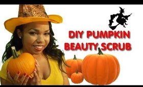 DIY Pumpkin Facial Scrub - Ms Toi